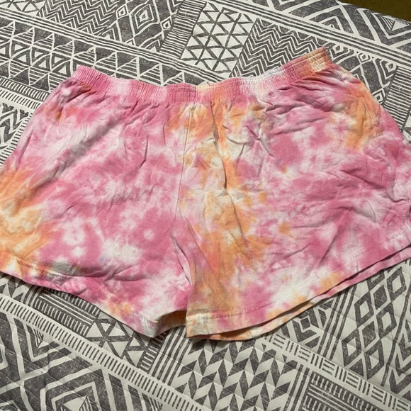 Women’s Pink & Orange St. Augustine Beach Soft Shorts Size XL by Exist - Picture 6 of 10